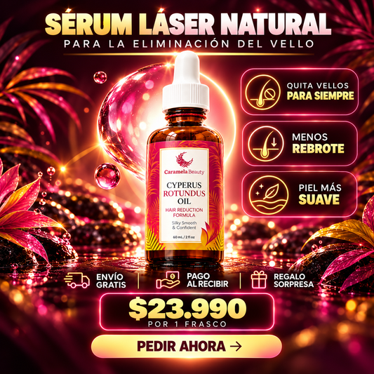 CYPERUS 60ML™ Original ¿Cansada de depilarte y que el vello vuelva a crecer?