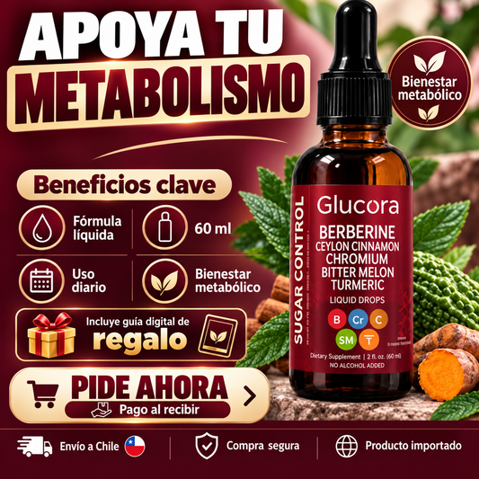 Glucora™ – ¿Bajones de Azucar & Mareos repentinos? 50%OFF