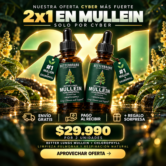 BETTERBRAND ¿Tos, flema o sensación de pecho pesado? Detox